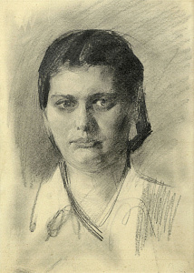 «Автопортрет», 1950-е